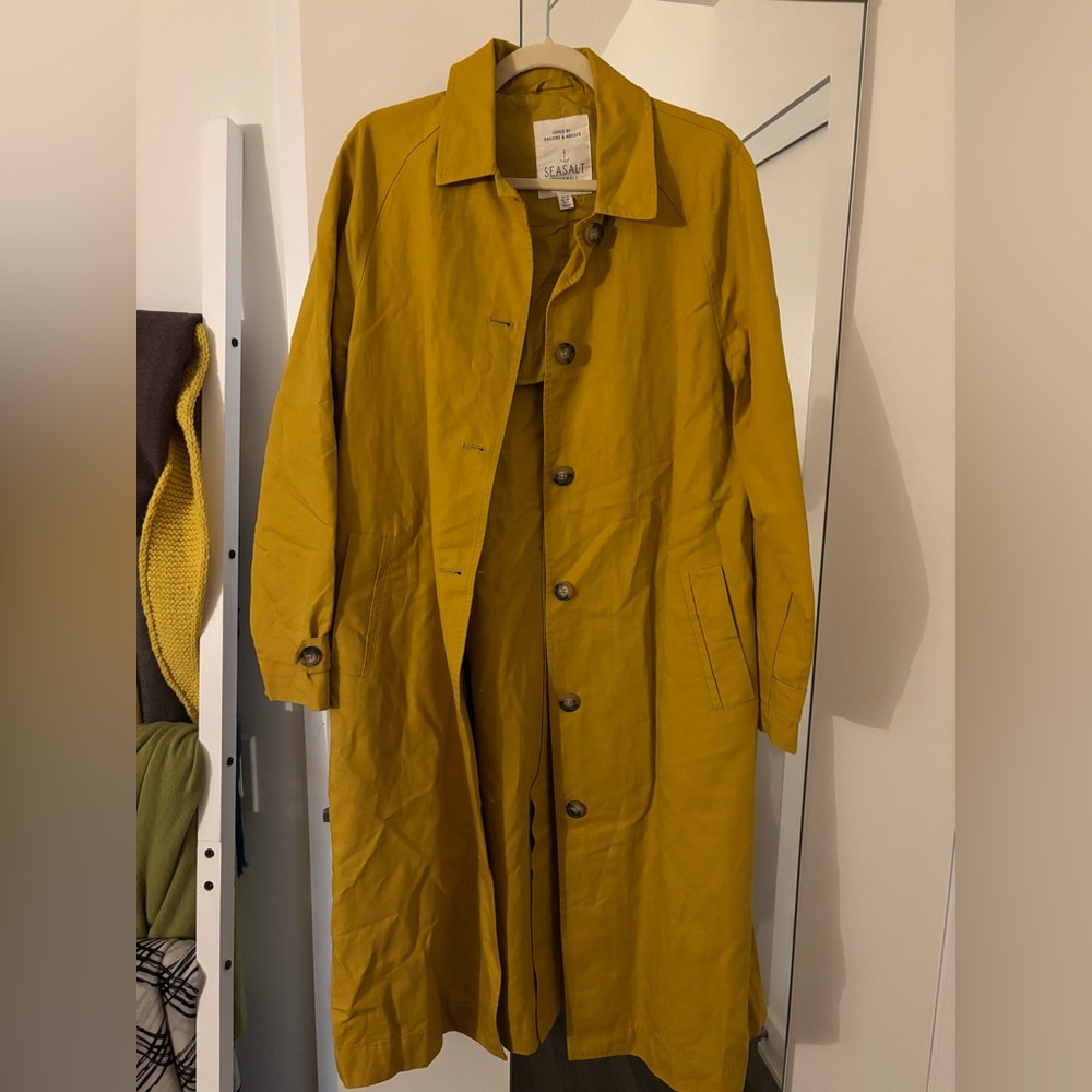 Organic cotton mac